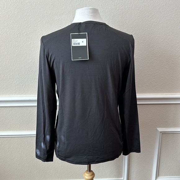 Craghoppers NEVIO Long Sleeve Top - Black Pepper Stripe - Picture 2 of 15